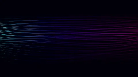 Abstract digital data waves motion graphic stock footage Stock Footage 346290552