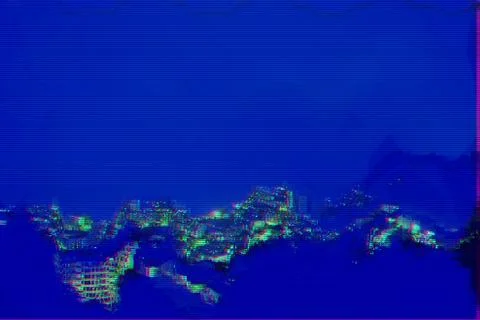 Abstract digital design backdrop glitch error 스톡 사진