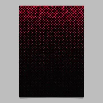 Abstract digital diagonal square pattern poster background template Stock Illustration
