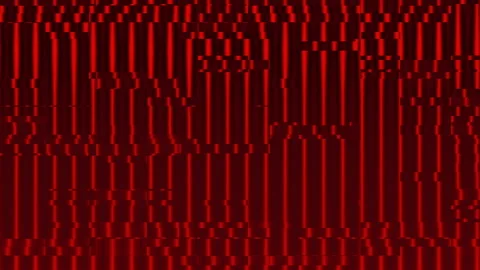 Abstract Digital Distortion Glitch Red Vertical Line Stripes Background Texture	 Stock Footage 319765180