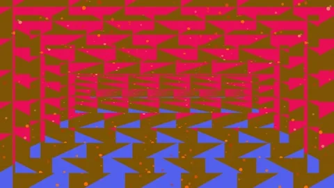 Abstract Digital Distortion Pattern Animation. 스톡 동영상 330132517