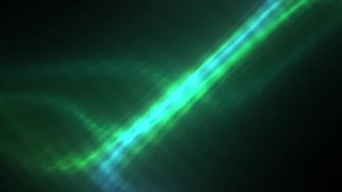 Abstract Digital DNA Helix Animation Glowing Green and Blue Light Strands. Stock Footage 341779399