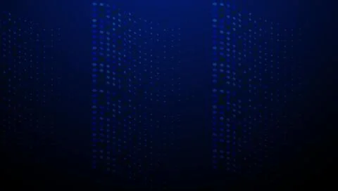 Abstract Digital Dot Grid Wave Futuristic Technology Background Stock Illustration