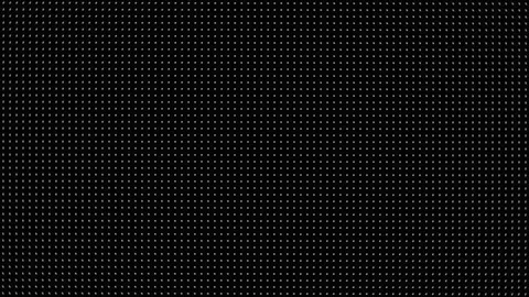 Abstract digital dot grid waving on a black background Stock Footage 335875114