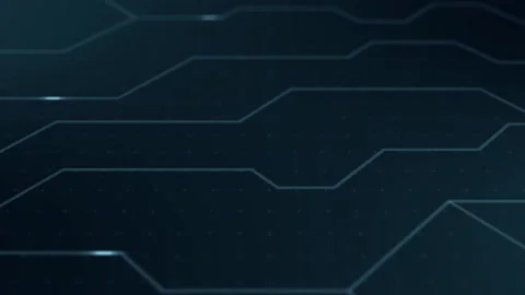 Abstract digital dot line particle data background connecting technology conc Stock Footage 218063964