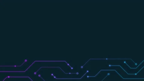 Abstract digital dot line particle data background connecting technology co.. Stock Footage 235603952