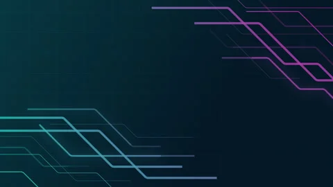 Abstract digital dot line particle data background connecting technology co.. Stock Footage 241481161