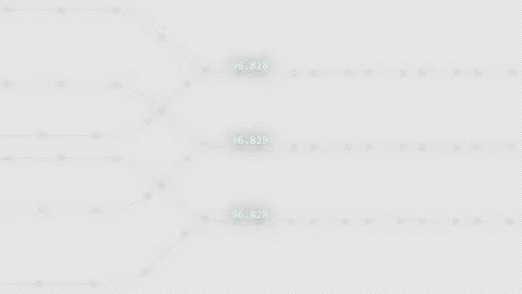 Abstract digital dot line particle data background connecting technology co.. Stock Footage 252241688