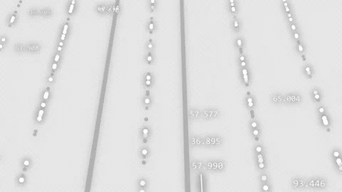 Abstract digital dot line particle data background connecting technology co.. Stock Footage 255753603