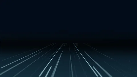 Abstract digital dot line particle data background connecting technology co.. Stock Footage 269243071