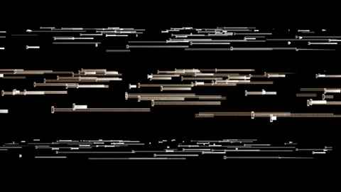 Abstract digital dot line particle data background connecting technology con Stock Footage 287063673