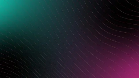 Abstract digital dotted background with looping wave and particle animation Stock Footage 319770210