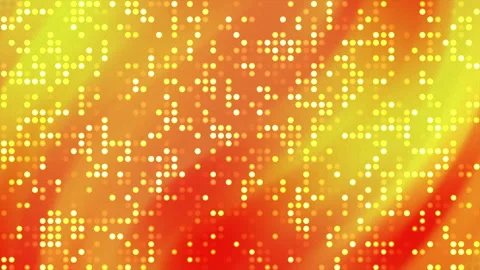 Abstract Digital Dotted Grid Motion Background with Warm Gradient Colors Stock Footage 327207776
