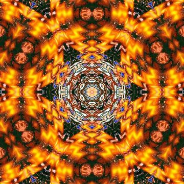 Abstract digital Drawn Geometric Pattern Decorative Element Illustration. 스톡 일러스트