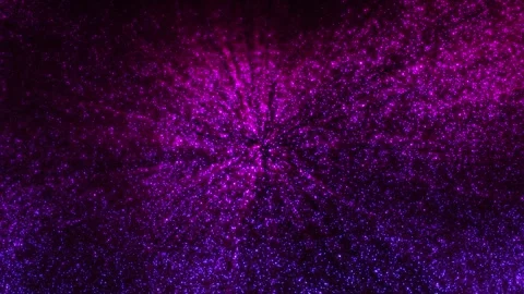 Abstract digital dynamic particle waves with light motion lights background Stock Footage 303087483