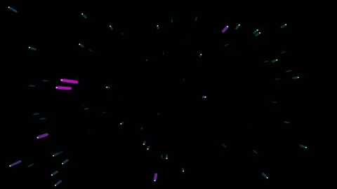 Abstract digital energy flow background with dynamic light streaks and glow.. Stock Footage 340380278