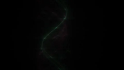 Abstract Digital Energy Flow with Glowing Particles and Neural Network Conn.. Stock Footage 341793632