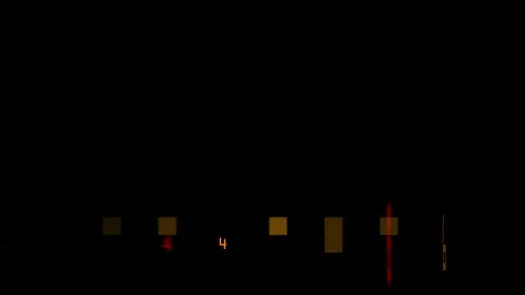 Abstract digital equalizer animation with numbers Stock Footage 340308701
