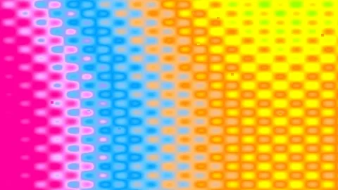 Abstract digital equalizer background with vibrant blue cyan geometric patter 動画素材 336768845