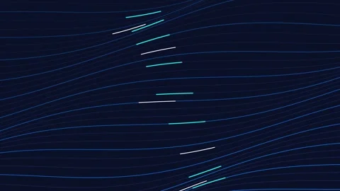 Abstract Digital Fabric Surface Animation for Tech Visuals Design 库存影片 333606418