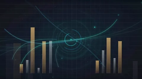 Abstract Digital Financial Data Visualization with Animated Bar Charts and Stock Footage 339316113