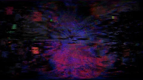 Abstract digital flickering pixel interference glitch data 스톡 동영상 106165904