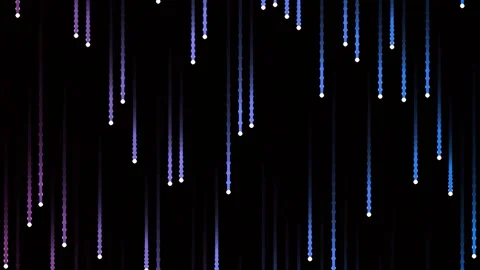 Abstract digital flow lines falling rapidly, vibrant futuristic data visual.. Stock Footage 340380382