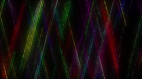 Abstract digital flow particles. Cyber network connection background. Stock Footage 270416701