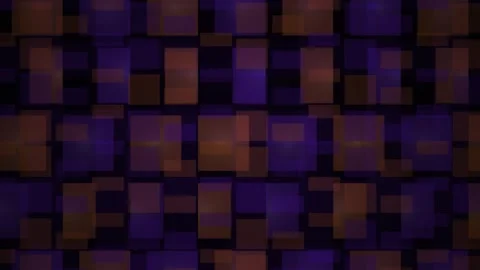Abstract digital geometric grid background with purple and orange glowing m.. Stock Footage 346325769