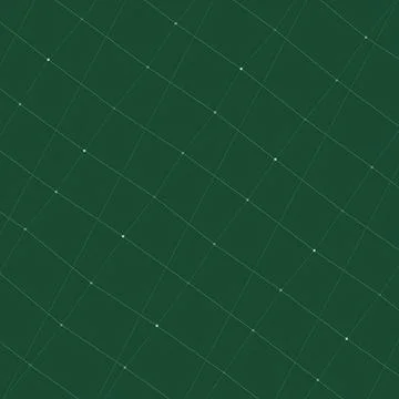 Abstract Digital Geometric Grid Background with Connecting Nodes and Lines in Stock Illustration