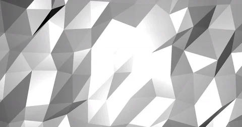 Abstract digital geometric shape white background Stock Footage 73883129