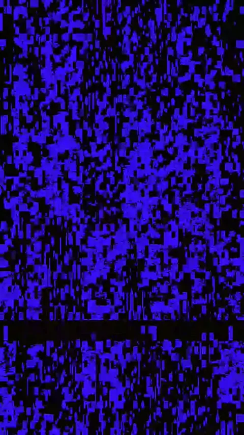 Abstract Digital Glitch 4K Vertical — Bad TV VJ Overlay Loop Stock Footage 329678224