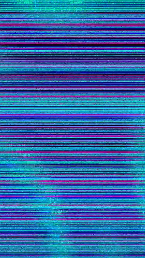 Abstract Digital Glitch 4K Vertical — Bad TV VJ Overlay Loop Stock Footage 329813297