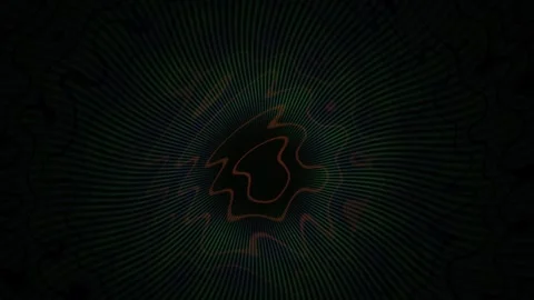Abstract Digital Glitch Animation with Pulsing Geometric Shapes and Dark Ba.. Stock Footage 341779738