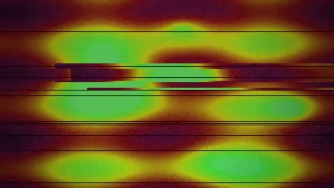 Abstract digital glitch background with colorful distorted lines and shifting Stock Footage 345752558