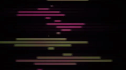 Abstract digital glitch background with colorful distortion lines and signa.. Stock Footage 346325792