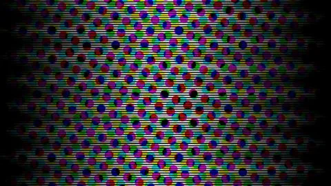 Abstract digital glitch background. Colorful pixelated noise pattern with h.. Stock Illustration