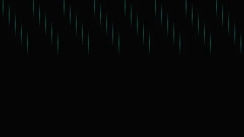 Abstract digital glitch background with dark vertical lines and texture Video stock 335117837
