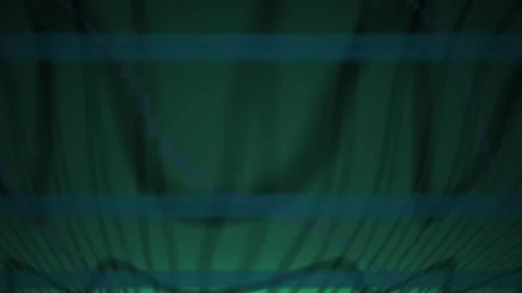 Abstract Digital Glitch Background with Dark Green Geometric Patterns and M.. Stock Footage 340494755