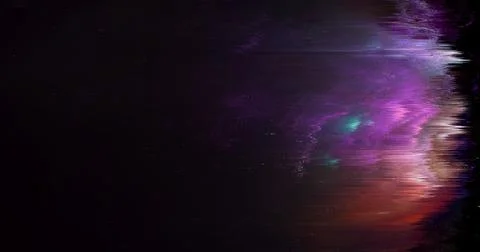 Abstract Digital Glitch Background with Dark Distorted Light Texture Illustrazione stock
