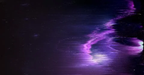 Abstract Digital Glitch Background with Dark Distorted Light Texture Illustrazione stock