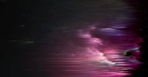 Abstract Digital Glitch Background with Dark Distorted Light Texture Illustrazione stock