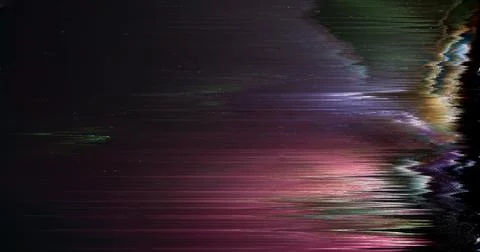 Abstract Digital Glitch Background with Dark Distorted Light Texture Illustrazione stock
