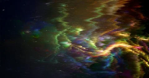 Abstract Digital Glitch Background with Dark Distorted Light Texture Illustrazione stock
