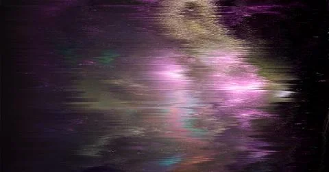 Abstract Digital Glitch Background with Dark Distorted Light Texture Stock-Illustration