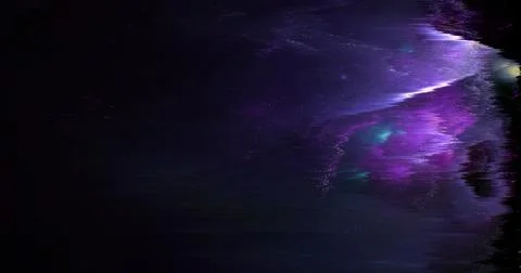 Abstract Digital Glitch Background with Dark Distorted Light Texture Illustrazione stock