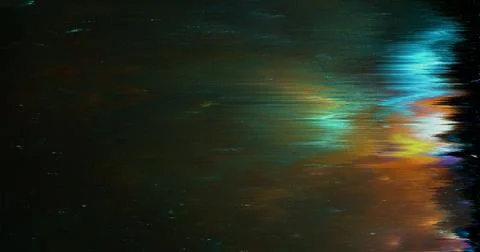 Abstract Digital Glitch Background with Dark Distorted Light Texture Illustrazione stock