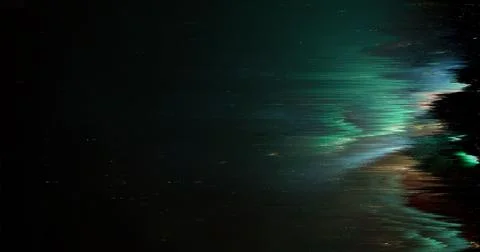 Abstract Digital Glitch Background with Dark Distorted Light Texture Stock Photos