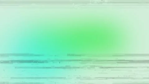 Abstract digital glitch background featuring soft green gradient horizontal.. Stock Illustration