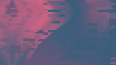 Abstract digital glitch background with gradient pink blue motion Stock-Footage 330311011